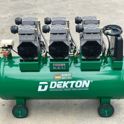 MÁY NÉN KHÍ KHÔNG DẦU 6750W 160L DEKTON DK-AC89-160 - HÀNG CHÍNH HÃNG