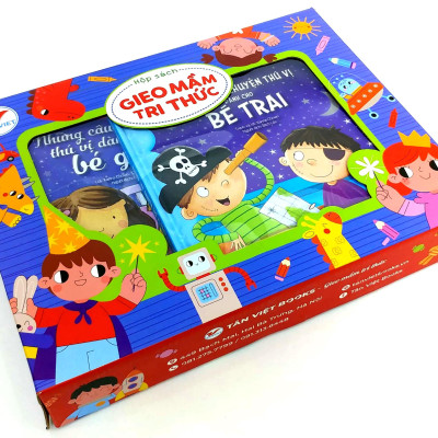 Box Set Gieo Mầm Tri Thức 21: 5 Phút Đọc Truyện Cùng Con Yêu (Bộ 4 Cuốn)