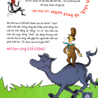 Dr. Seuss: Mr. Brown Can Moo! Can You – Bác Bờ-Rao Giả Rống Giống Như Bò! Còn Bạn? (Tặng Notebook tự thiết kế)
