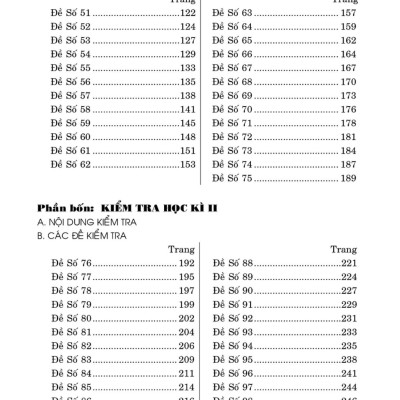 Sách - 100 Đề Kiểm Tra Toán Giúp Em Đạt Điểm 10 Môn Toán 2