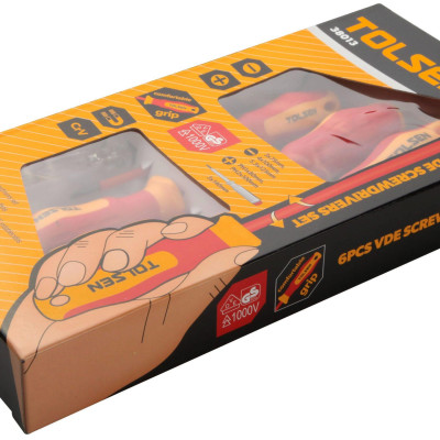 BỘ VÍT CÁCH ĐiỆN 6 CÂY TOLSEN 38013 - HÀNG CHÍNH HÃNG