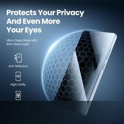 Kính cường lực chống nhìn trộm cho Samsung S25 Ultra - S25+ và S25 5G NILLKIN GUARDIAN - kèm kit hổ trợ dán - hàng chính hãng