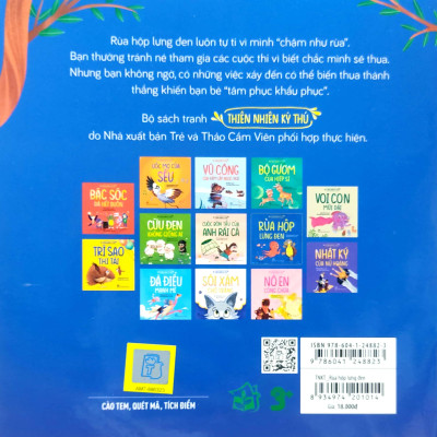 Thiên Nhiên Kỳ Thú - Rùa Hộp Lưng Đen