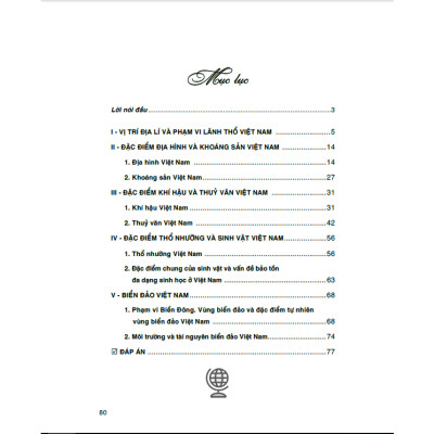 Trắc nghiệm địa lí 8 (dùng chung cho các bộ sgk hiện hành)