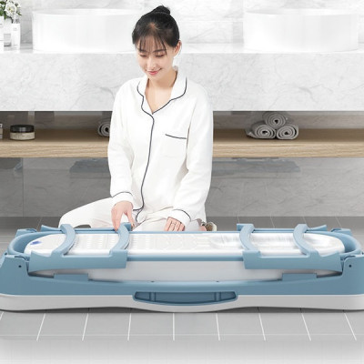 Bồn tắm gấp gọn bằng silicon cao cấp -bồn tắm cho cả gia đình 1m18-hàng chính hãng