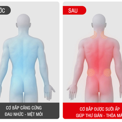 Ghế (Đệm) Massage Toàn Thân Nikio NK-181 - Máy Mát Xa Lưng, Cổ Vai Gáy, Con Lăn 3D Xoa Bóp Chuyên Sâu, Kết Hợp Hồng Ngoại, Rung Và Nhiệt Giúp Cơ Thể Thư giãn, Giảm Căng Thẳng - Màu đen