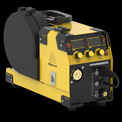 Máy hàn MIG không dùng khí, que MMA Hồng Ký Master 160 Ampe 220V HKMIG200S