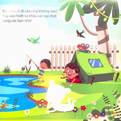 Bộ Sưu Tập 1000 Đề Can Lấp Lánh Kids Playing - Quyển 4: Thỏa Sức Sáng Tạo