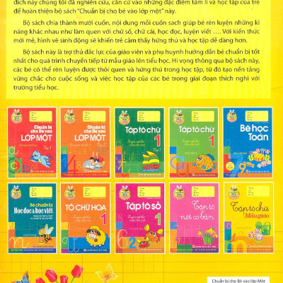 Chuẩn Bị Cho Bé Vào Lớp Một (Bộ 10 Cuốn)
