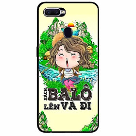 Ốp lưng in cho Realme 2 Pro Mẫu Xách Balo Lên Nữ