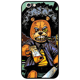 Ốp lưng in cho Iphone 6 Plus/ 6s Plus Mẫu Gấu Xù