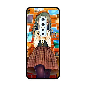 Ốp Lưng in cho Vivo V17 Pro Mẫu Girl Anime 11 - Hàng Chính Hãng