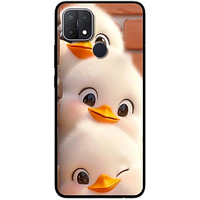 Ốp lưng cho Oppo A15 - A15s - A35 4G - A17 - A17K - A57 4G - A94 5G - A95 5G - Ba Chú Vịt Trắng - Hàng Chính Hãng
