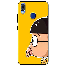 Ốp lưng in cho Vivo Y91/Y91i/Y95 Mẫu Người Mèo