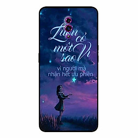 Ốp lưng in cho Oppo Reno Mẫu Luôn Có Một Vì Sao