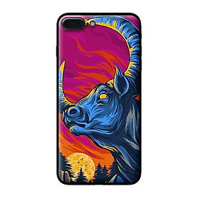 Ốp in cho iPhone 7 Plus Trâu Xanh - Hàng chính hãng