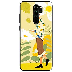 Ốp lưng in cho Xiaomi Redmi Note 8 Pro Mẫu Cherry Đỏ