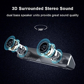 Loa thanh SADA V-108 thanh nổi HiFi có dây hỗ trợ USB