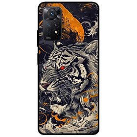 Ốp lưng cho Xiaomi Redmi 12 4G - Redmi Note 12 4G - 12 Pro 4G - 12 Pro 5G - Hổ Mắt Đỏ - Hàng Chính Hãng