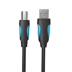  Cáp máy in VENTION USB2.0 Male to Male 10m / 32.8ft cho HP / Canon / Epson (Đen) - Đen - 10m
