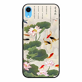 Ốp lưng in cho Iphone XR  Tranh Cá Koi