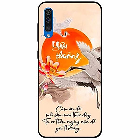 Ốp lưng in cho Samsung A50s Mẫu Yêu Thương
