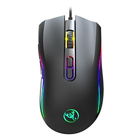 
Chuột chơi game phát sáng đầy màu sắc HXSJ độ phân giải vĩ mô Chuột chơi game RGB có thể lập trình A869