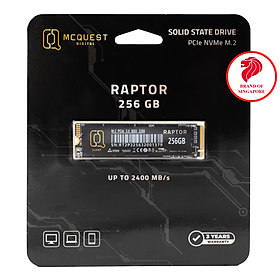 Ổ Cứng gắn trong SSD QUEST RAPTOR 256GB / 512GB / 1TB 2.5 M.2 NVME PCIe Hàng Chính Hãng