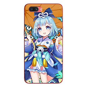 Ốp lưng in cho OPPO A5 mẫu Anime Cô Gái Đội Nón Vàng - Hàng chính hãng