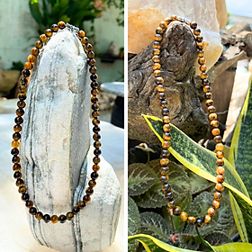 Vòng cổ phong thủy NHASAN Món quà ý nghĩa cho sức khỏe và tài lộc (6-7mm)