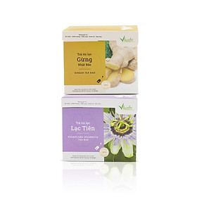 Combo TRÀ GỪNG NHẬT BẢN giải cảm và TRÀ LẠC TIÊN giúp ngủ ngon 