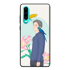 Ốp in cho Huawei P30 Anime Boy Hoa - Hàng chính hãng