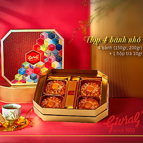Hộp Bánh Trung Thu Givral Tết Đoàn Viên 8 (150gr)