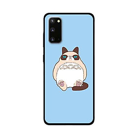 Ốp Lưng Dành Cho Samsung Galaxy S20 mẫu Chú Mèo Lười - Hàng Chính Hãng