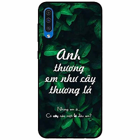 Ốp lưng in cho Samsung A70 Mẫu Anh Thương Em