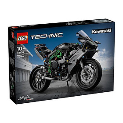 Đồ Chơi Lắp Ráp Xe Mô Tô Thể Thao Kawasaki Ninja H2®R LEGO TECHNIC 42170 (643 chi tiết)