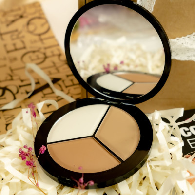 Phấn Tạo Khối City Color 3 ô Contour Effects công thức mới, 100g