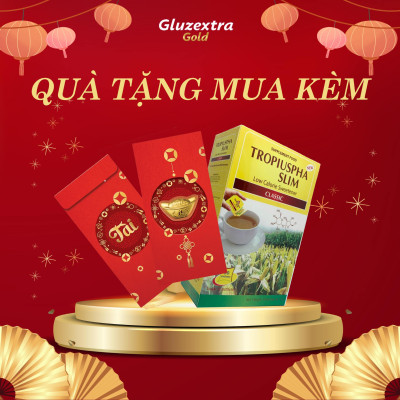 Sữa tiểu đường COMBO MUA 4 TẶNG 2 GLUZETRA GOLD hơn 20 loại hạt với sữa non nhập khẩu từ Mỹ giàu dinh dưỡng 400g/lon