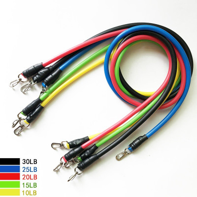 Bộ dụng cụ dây cao su đàn hồi tập thể thao, tập gym tại nhà tiện dụng (tặng túi đựng dây rút) - Hàng chính hãng 