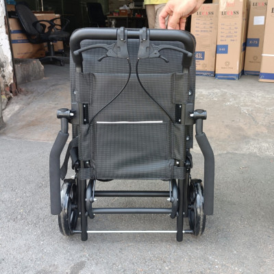 Xe Lăn Du Lịch Sắt Sơn Bánh Nhỏ Lucass X-195L