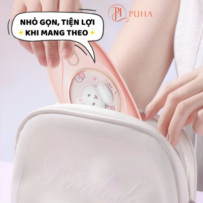 Máy chườm nóng hỗ trợ giảm đau bụng kinh PUHA, có 5 mức nhiệt, Pin 3600MAH , sạc UBS, món quà ý nghĩa tặng người yêu