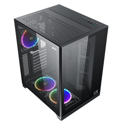 Vỏ Case Máy Tính XIGMATEK AQUARIUS S - BLACK (No Fan) - Hàng Chính Hãng