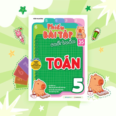 Phiếu Bài Tập Cuối Tuần Toán Lớp 5