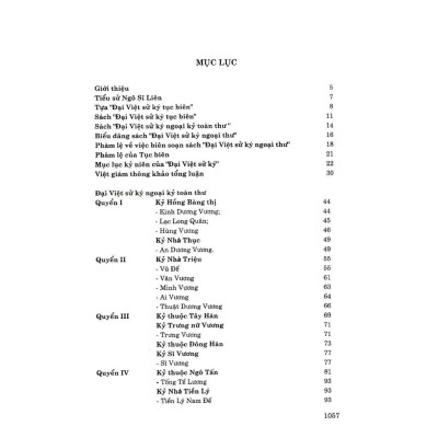 Sách - Đại Việt Sử Ký Toàn Thư - Bìa Cúng - Minh Thắng