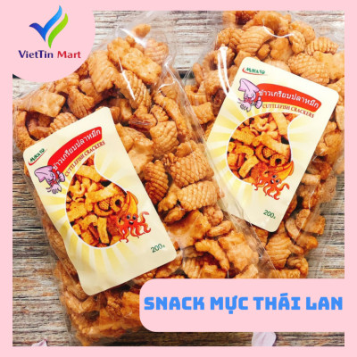 Snack Mực Thái Lan Viettin Mart Gói 200G