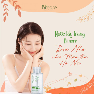Nước tẩy trang chiết xuất Gấc Bimore_320ml