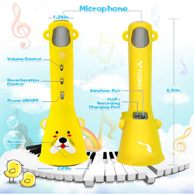 Micro Karaoke TOSINGX3 Bluetooth không dây cho trẻ em