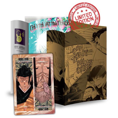 Sách - Chú Thuật Hồi Chiến - Tập 26 - Về Phương Nam - Limited Edition - Tặng Kèm Kèm Bọc Bảo Vệ Sách + Set Bookmark PVC