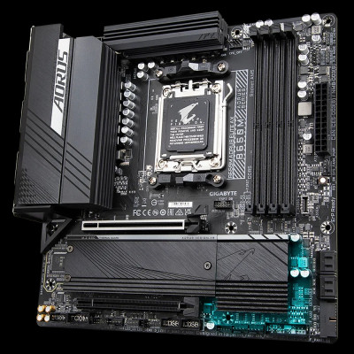  Mainboard Gigabyte B650M AORUS ELITE AX Socket AM5 - Hàng Chính Hãng 