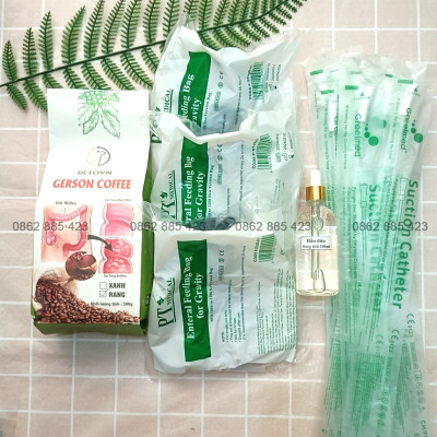 Bộ thải độc đại tràng bằng cà phê (Liệu trình 40 ngày), thải độc cà phê, thụt tháo đại tràng